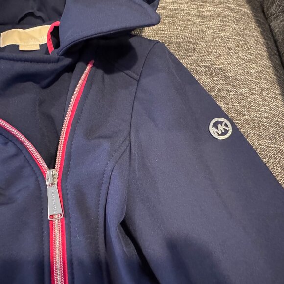 Michael Kors Girls Jacket – True Navy with Pink Trim – Size 10/12 – NWT - Picture 5 of 8